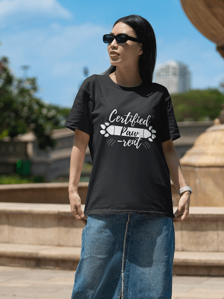 Certified Paw-rent Soft Unisex T-Shirt product image (1)