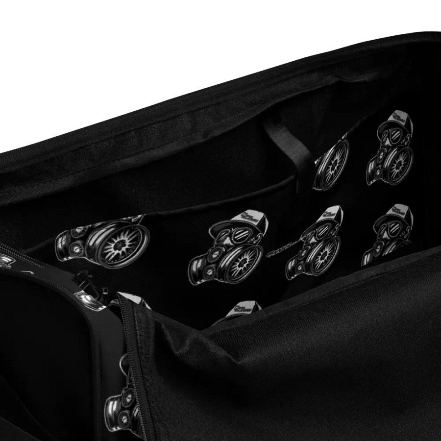 Norsk Pulverlakk Biohazard Chic All-Over Duffle Bag Hvit product image (6)