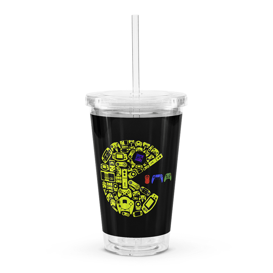 Controller Pacman Plastic Tumbler product image (1)