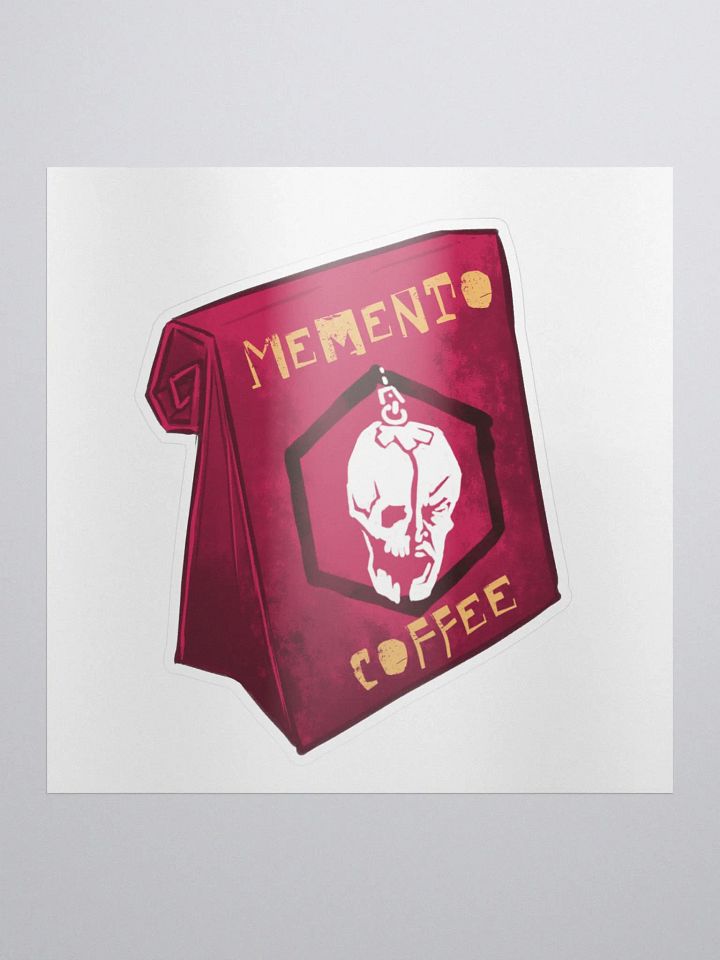 Casual Mori Enjoyer Coffee Sticker product image (1)