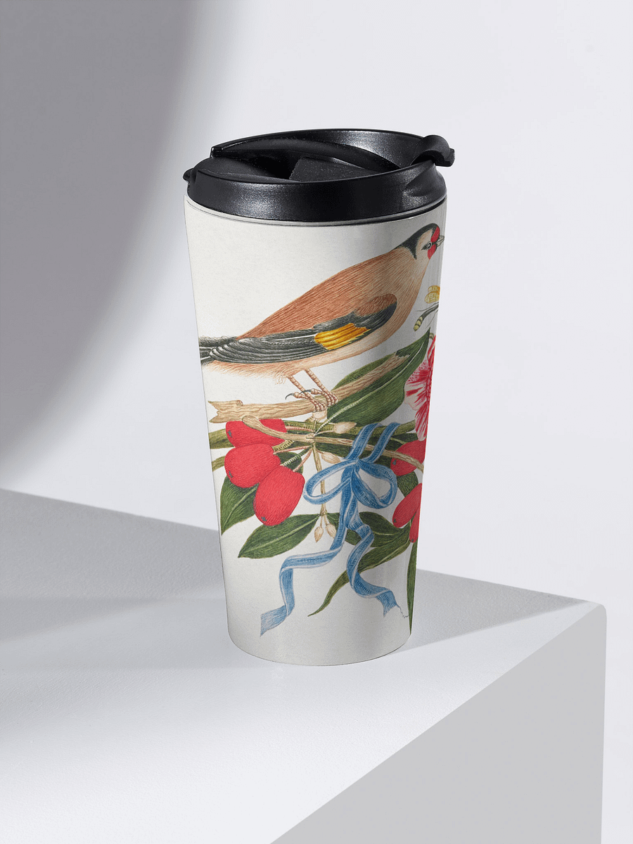 Floral Serenade Stainless Steel Travel Mug product image (2)