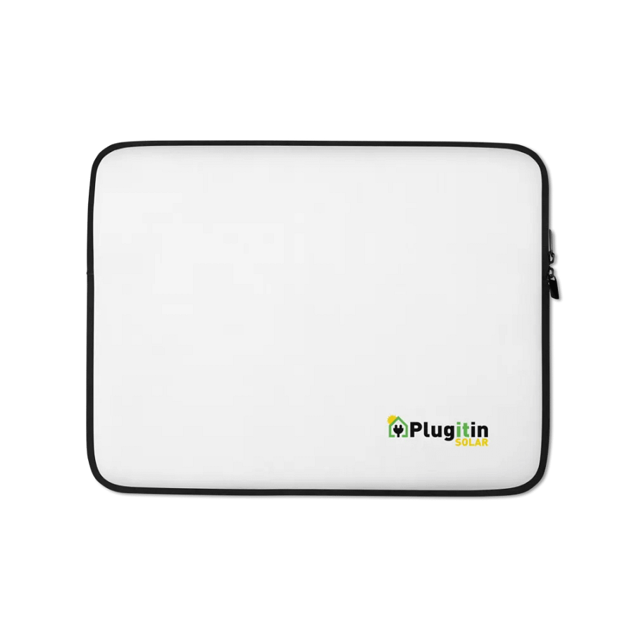 Plug It In Solar High-Quality Laptop Sleeve product image (1)