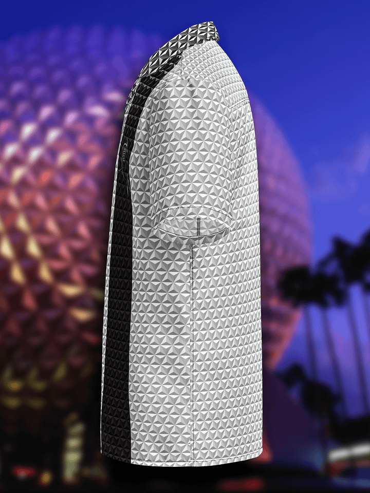 Geodesic Monochrome Atomic Retro Shirt product image (2)