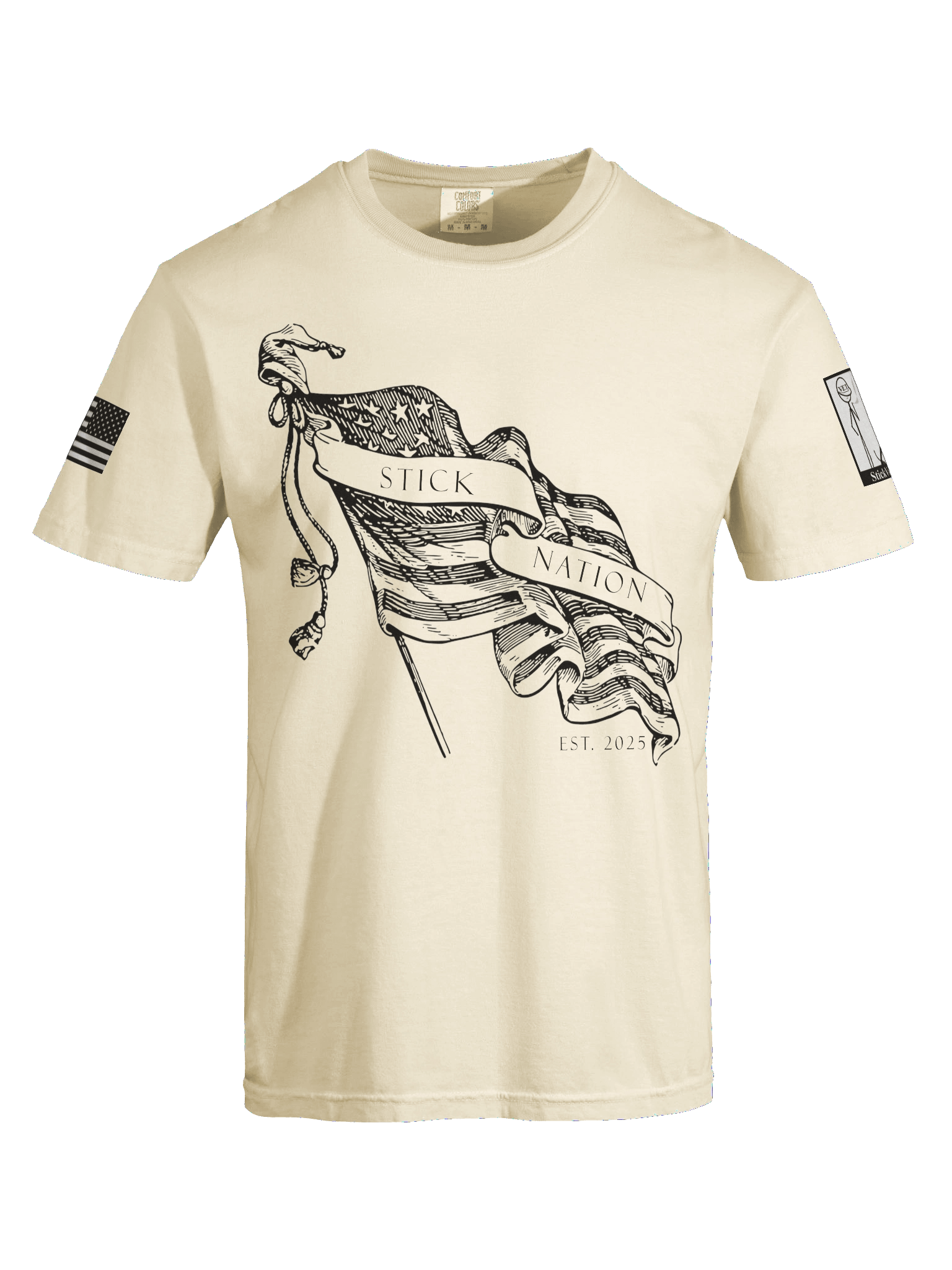 Stick Nation Ivory Shirt product image (7)