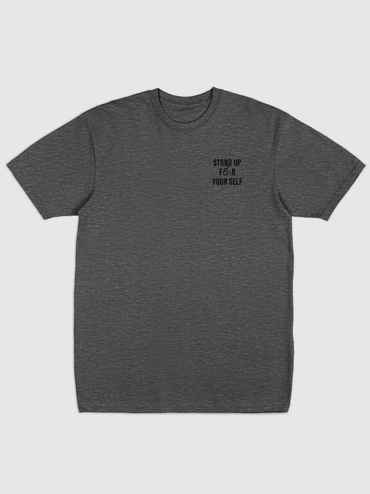 Stand Up For Yourself Tee Grey product image (1)