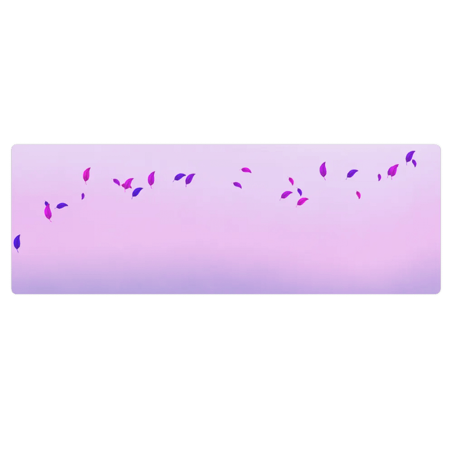 Serene Petal Drift Yoga Mat product image (1)
