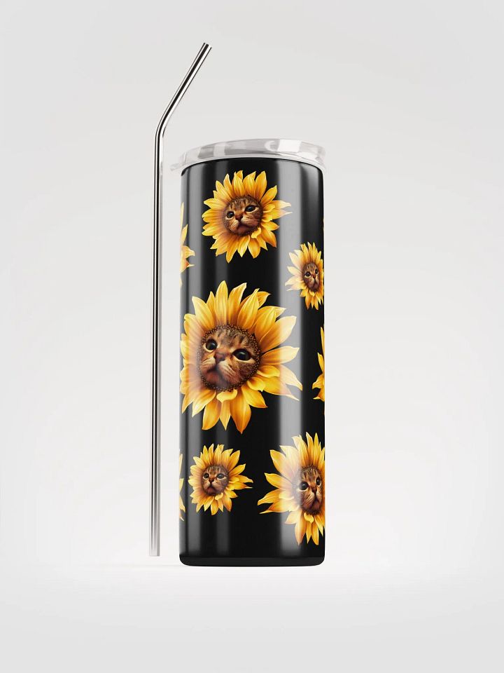 Kitten Sunflowers 20-oz Tumbler product image (2)