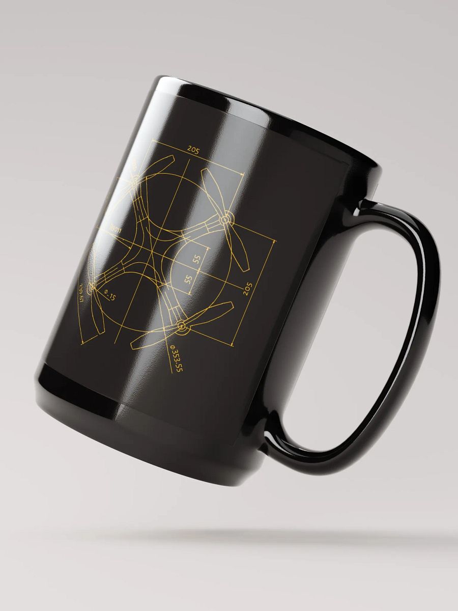 Drone Technical Drawing Mug product image (2)