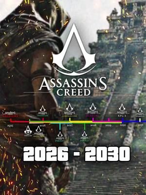 9 Jeux Assassin's Creed a venir entre 2026 et 2031 ! Voici tous les Jeux et Date 🤯  #assassinsceed #gameplay #trailer #ac #acshadows #achexe #ubisoft #gaming 