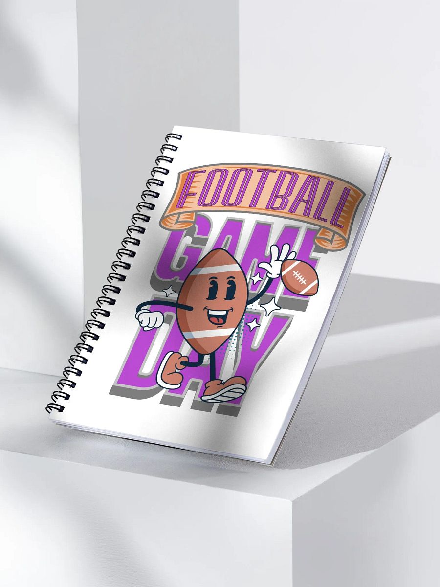 Game Day Football Fun Spiral Notebook product image (2)