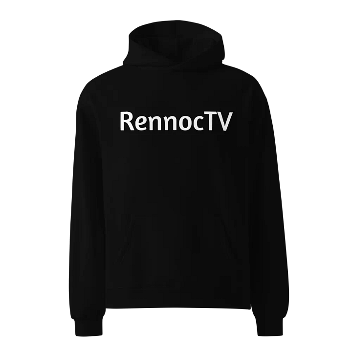 RennocTV Black Hoodie product image (1)