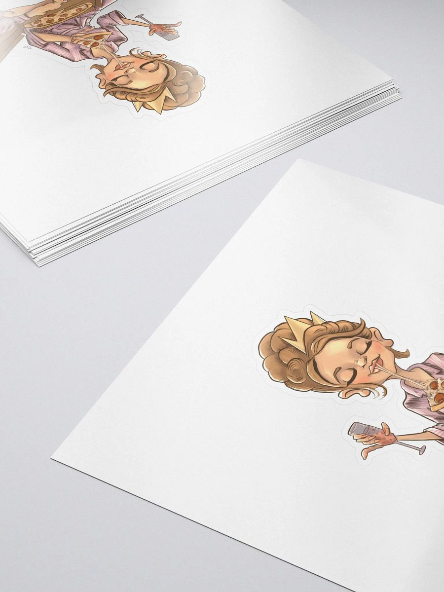 Pizza & Pink Champagne Sticker product image (5)
