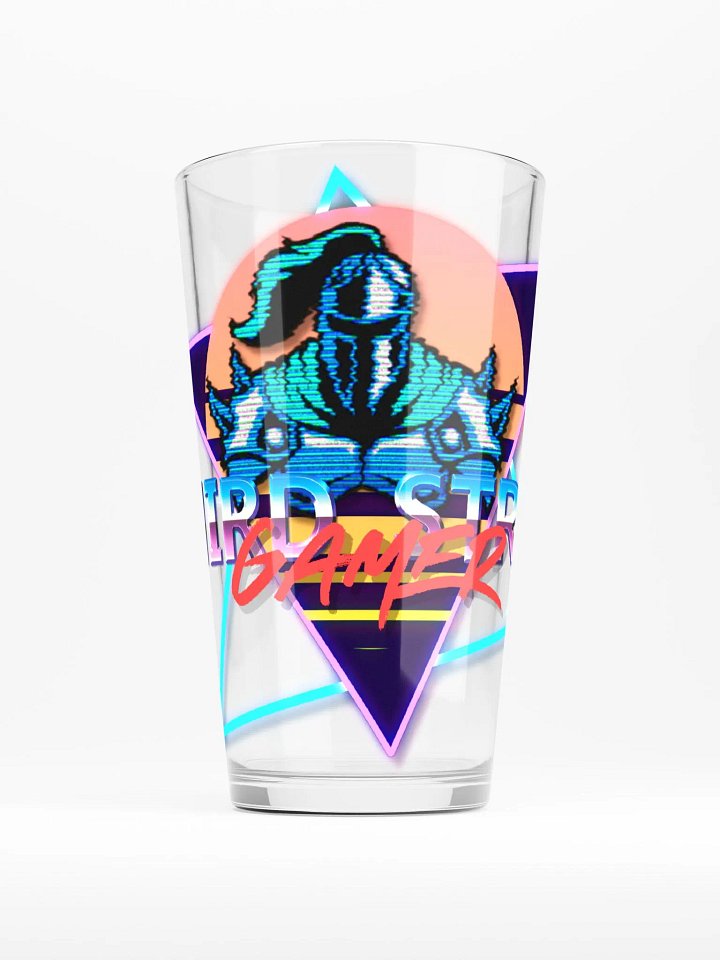 Third String Gamer Pint Glass product image (1)