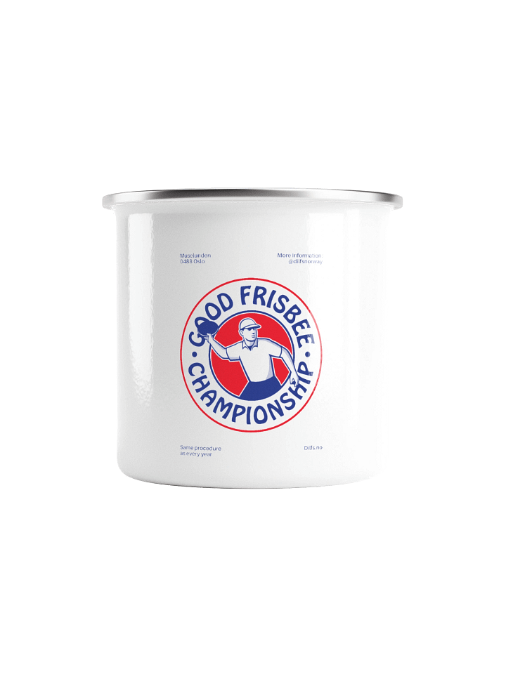 Champion's Adventure Enamel Mug product image (1)