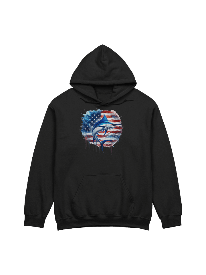 Patriotic Marlin Classic Hoodie product image (1)
