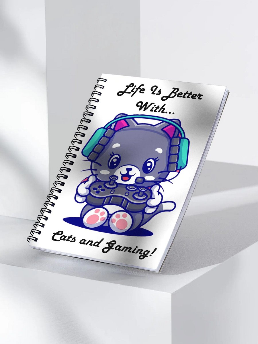 Cats and gaming notebook product image (3)