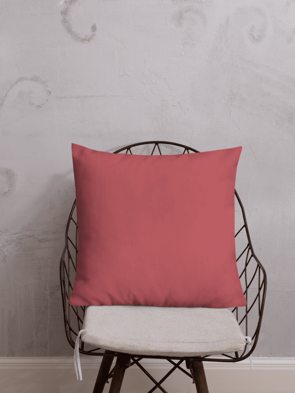 Bookish Vibes Only Floral Pillow - Pink product image (4)