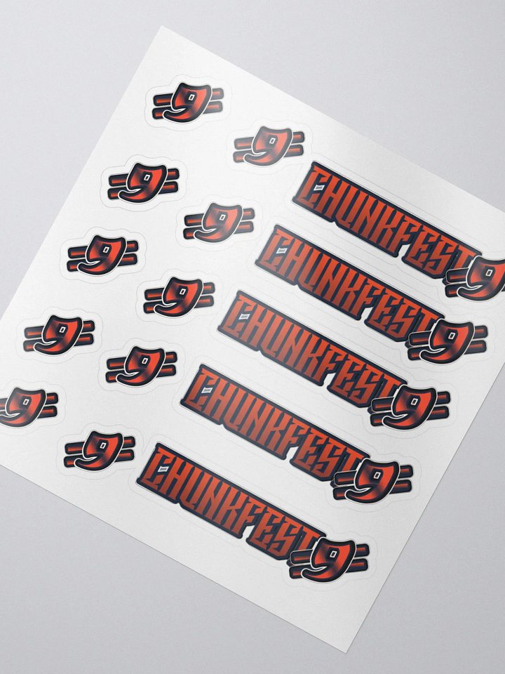 Chunkfest Stickers product image (2)