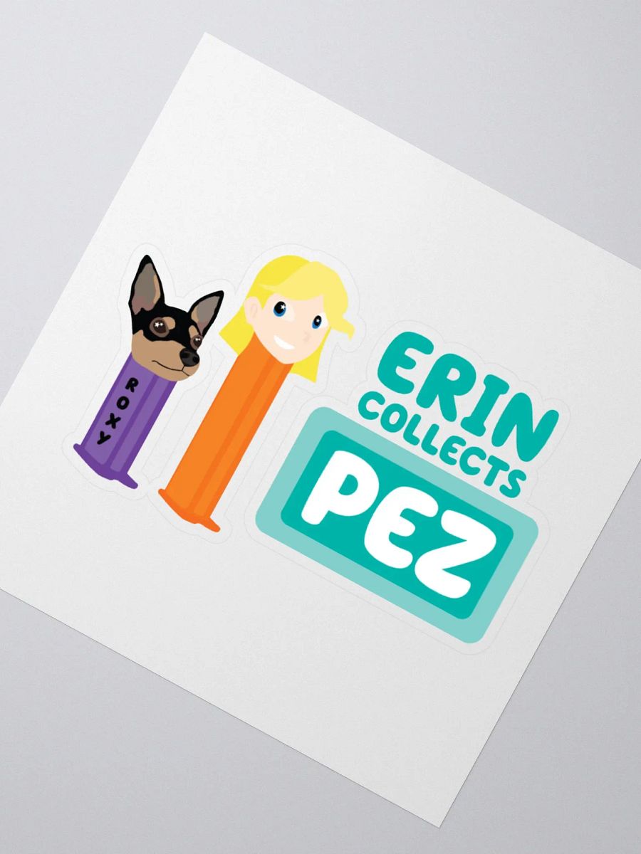 Roxy & Erin Collects PEZ Sticker product image (2)