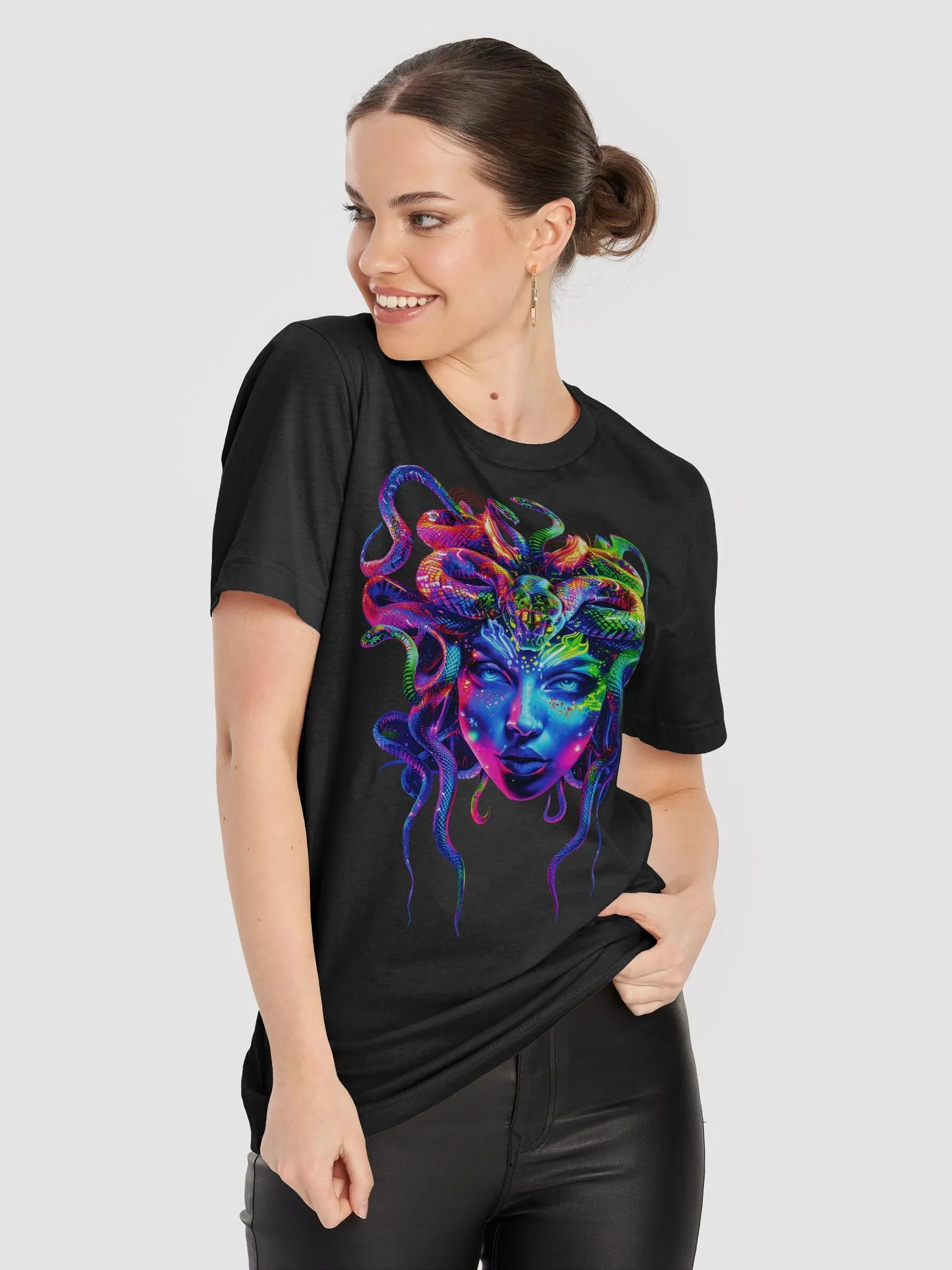 Neon Medusa Graphic Tee product image (16)