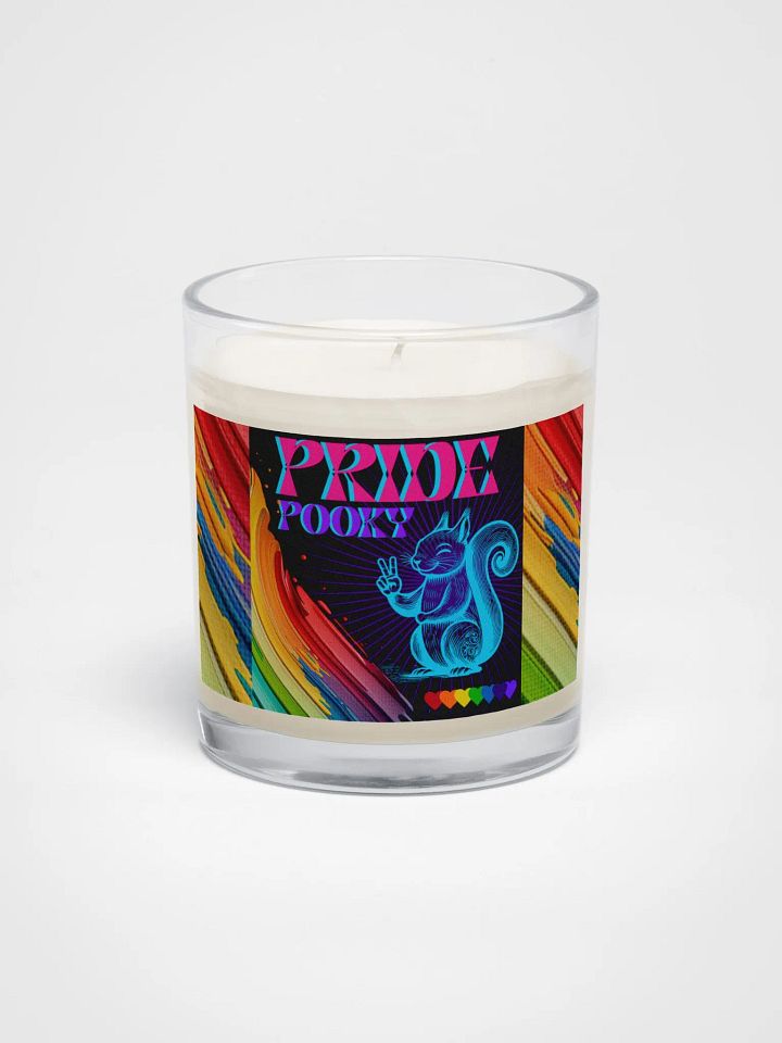 Pride Peace Squirrel Soy Wax Candle product image (1)