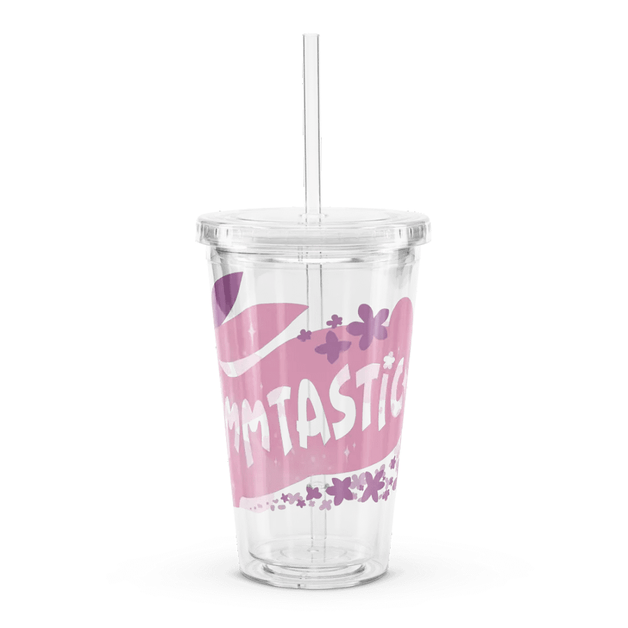 Clear Flammtastic Logo Tumbler product image (1)