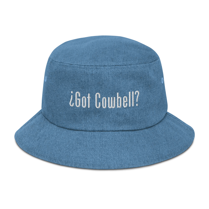 ¿Got Cowbell? CHKLZ Denim Bucket Hat product image (1)