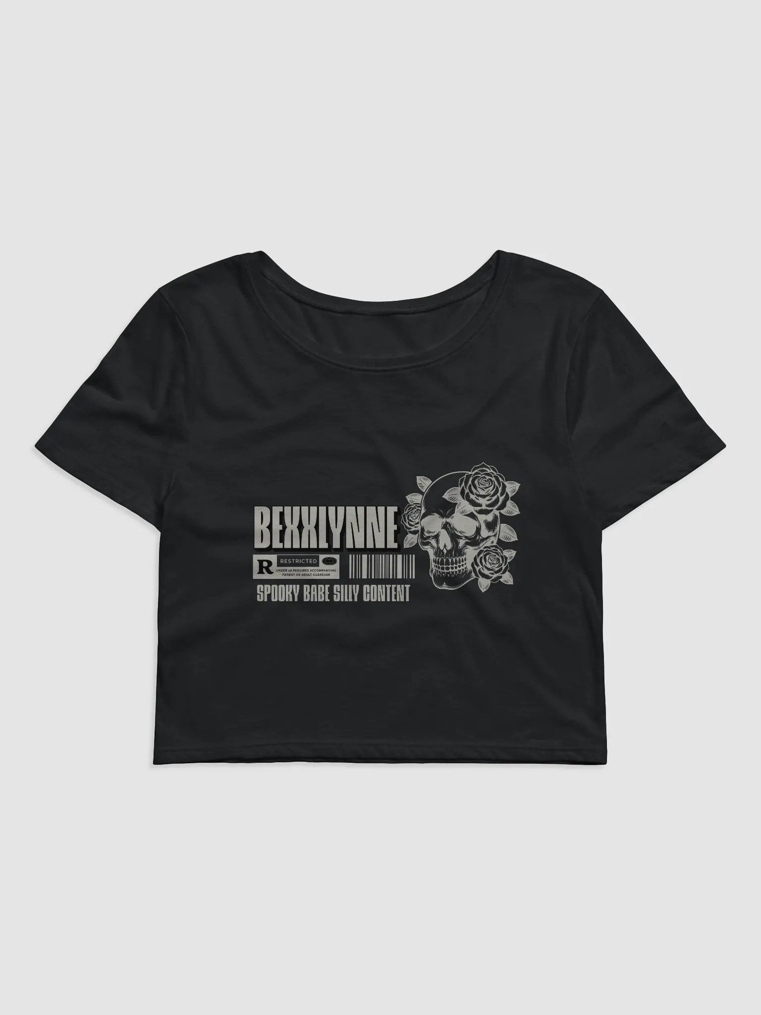 Restricted Content CROPPED T-SHIRT product image (1)