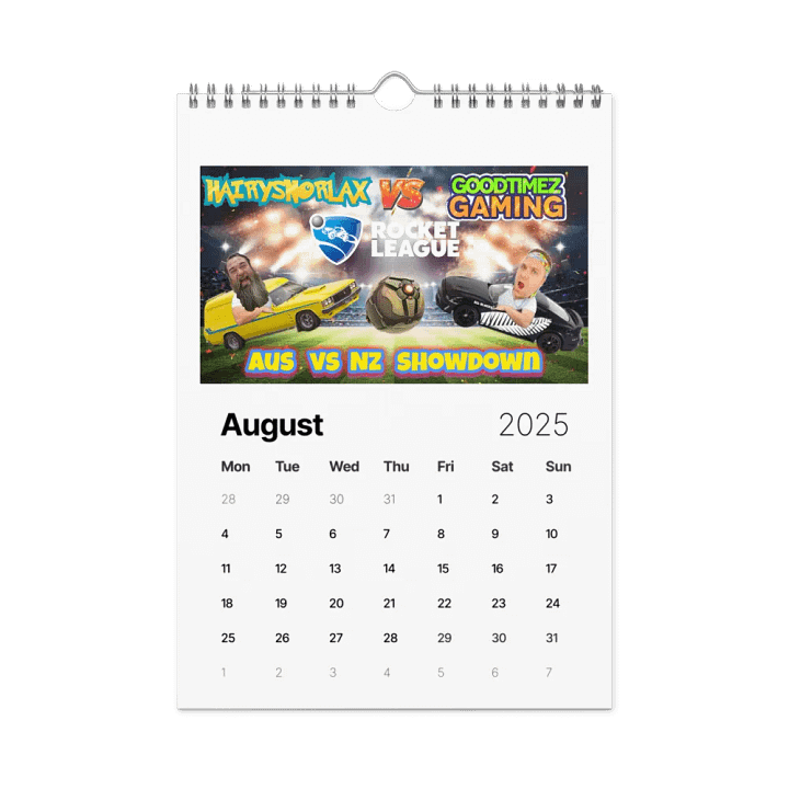 Hairy Snorlax Wall Calendar (2025) product image (2)