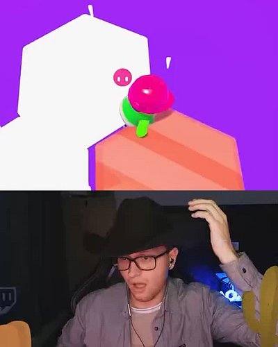 This silly Cowboy Man waited almost 7 hours for a Fall Guys win, thanks @side.mate for the carry 😉

#fyp #twitchtv #fallguys ...