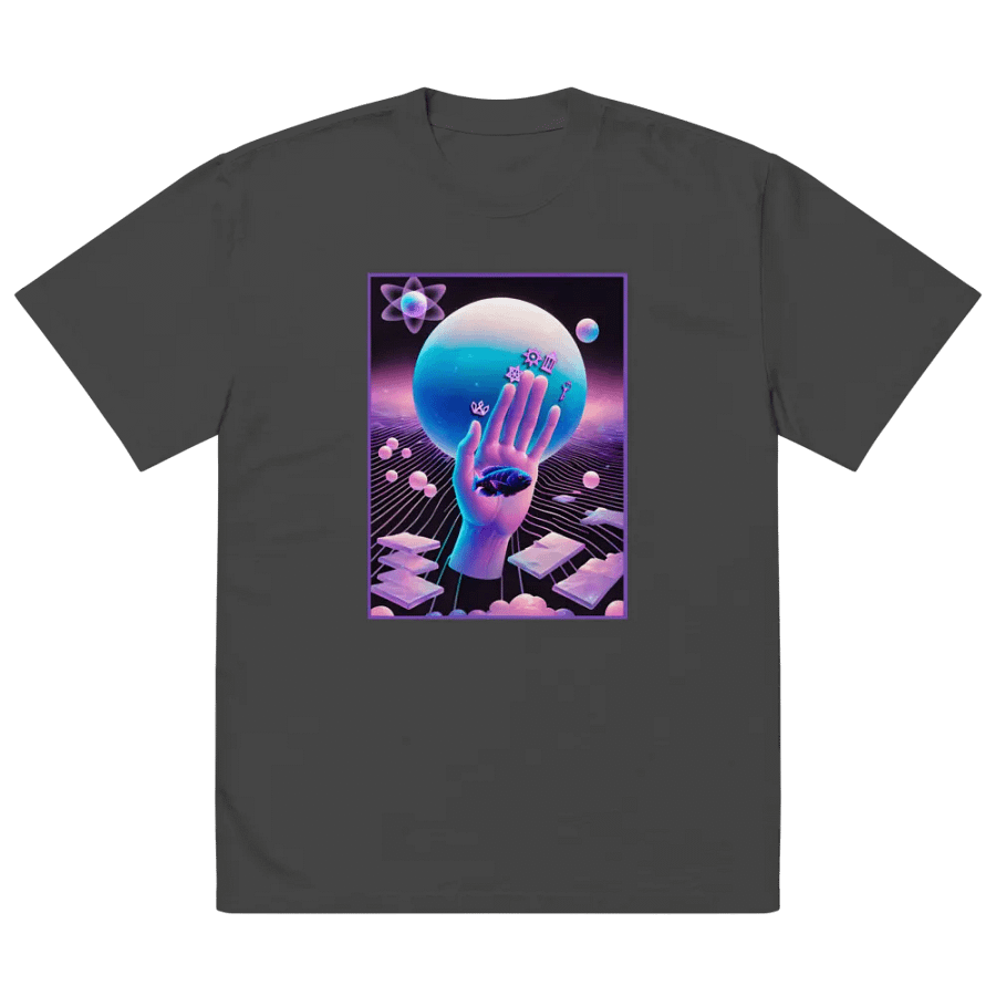 [Hand of Mysteries] Oversized T-Shirt product image (6)