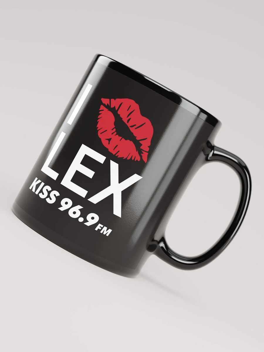 I KISS LEX Black Ceramic Mugs ( 2 Sizes ) product image (4)