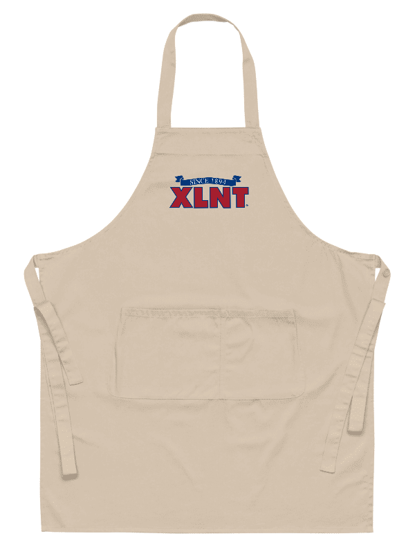 XLNT Foods Logo Organic Cotton Aprong product image (1)