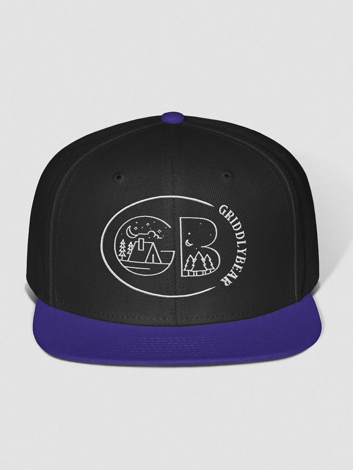 GRIDDLY Snapback - White Logo product image (2)