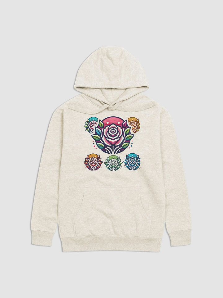 Symmetrical Blooms Unisex Hoodie product image (3)