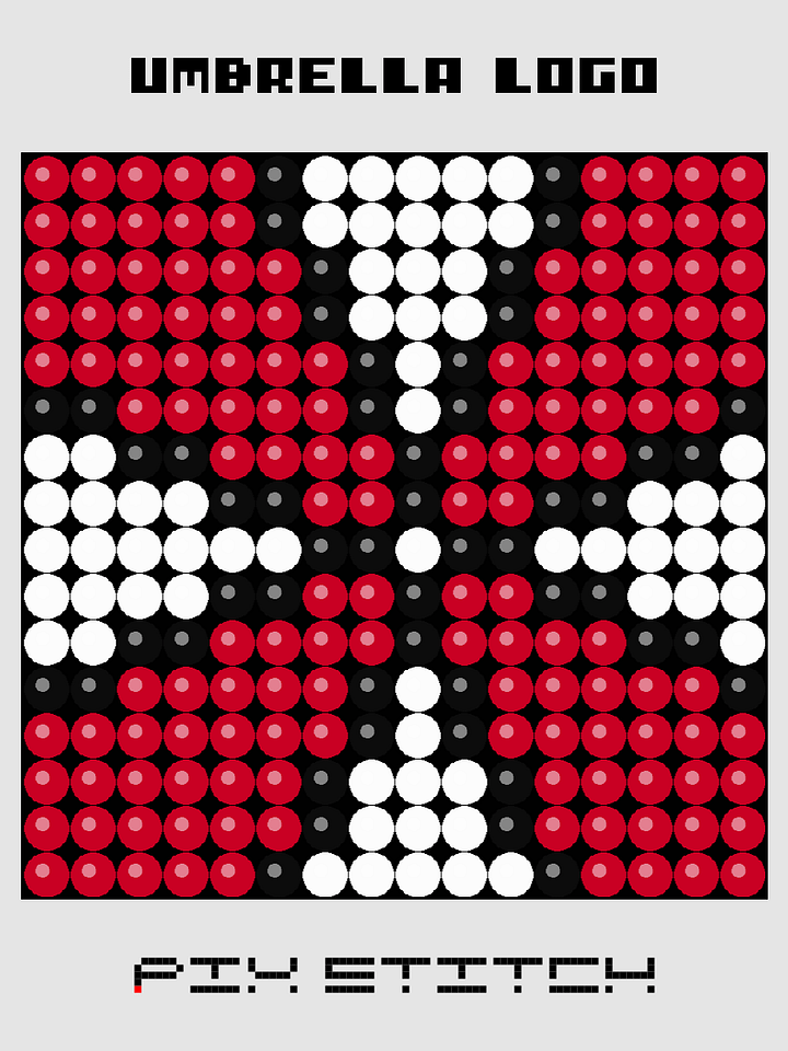Umbrella Logo Pixel Art product image (1)