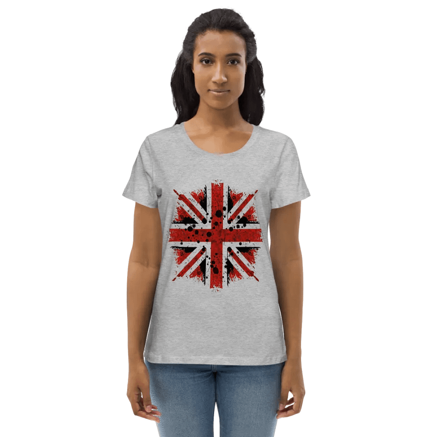 Womens Distressed Union Tee product image (1)