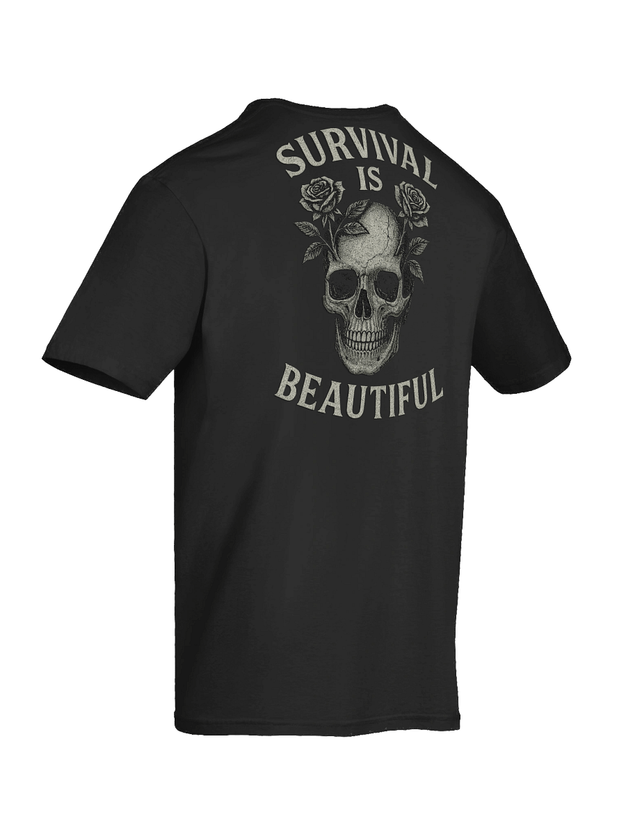 Survival is Beautiful Skull Rose Gildan Unisex Softstyle T-Shirt product image (12)