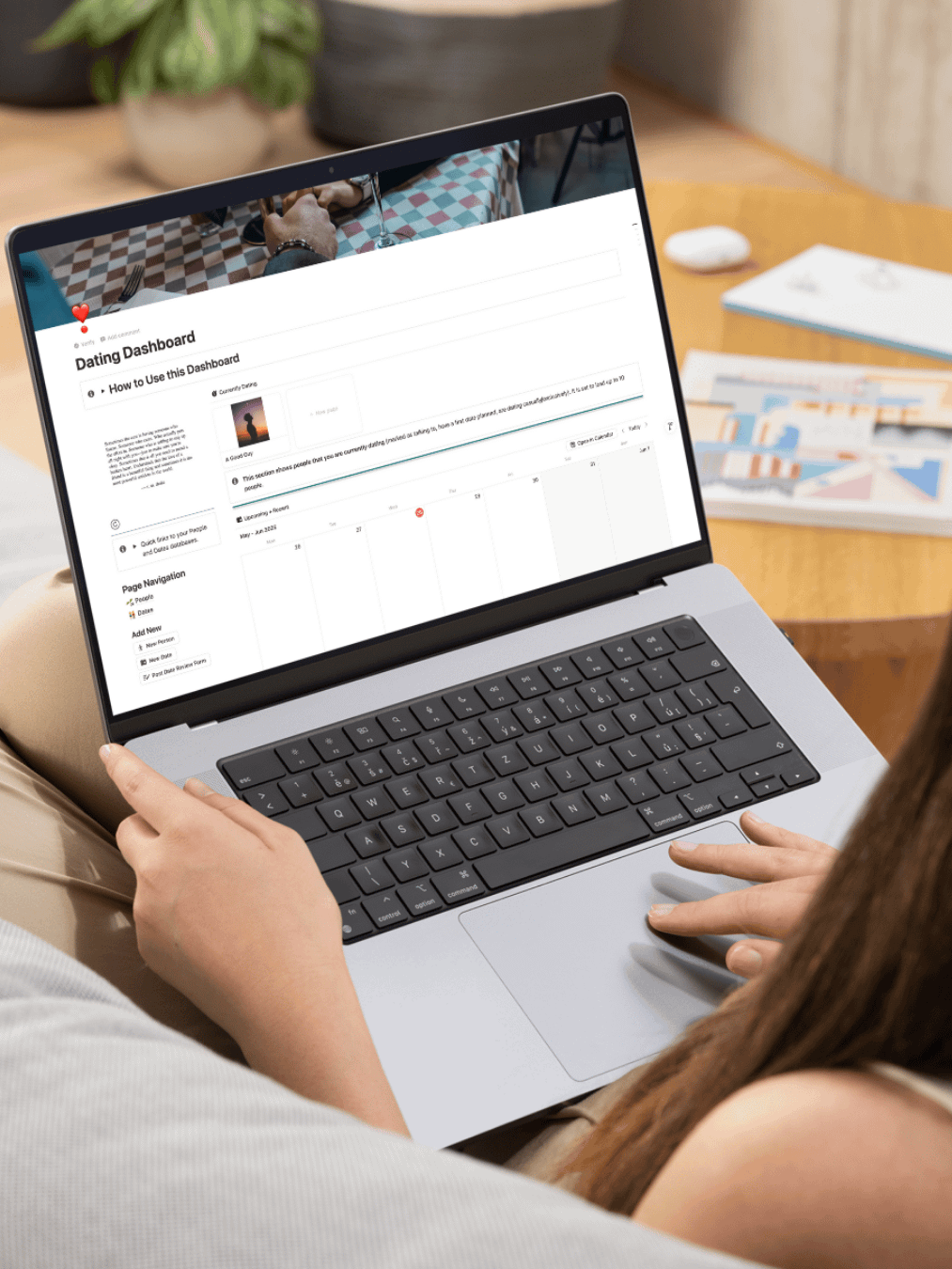 Complete Dating Dashboard (Notion Template) product image (1)