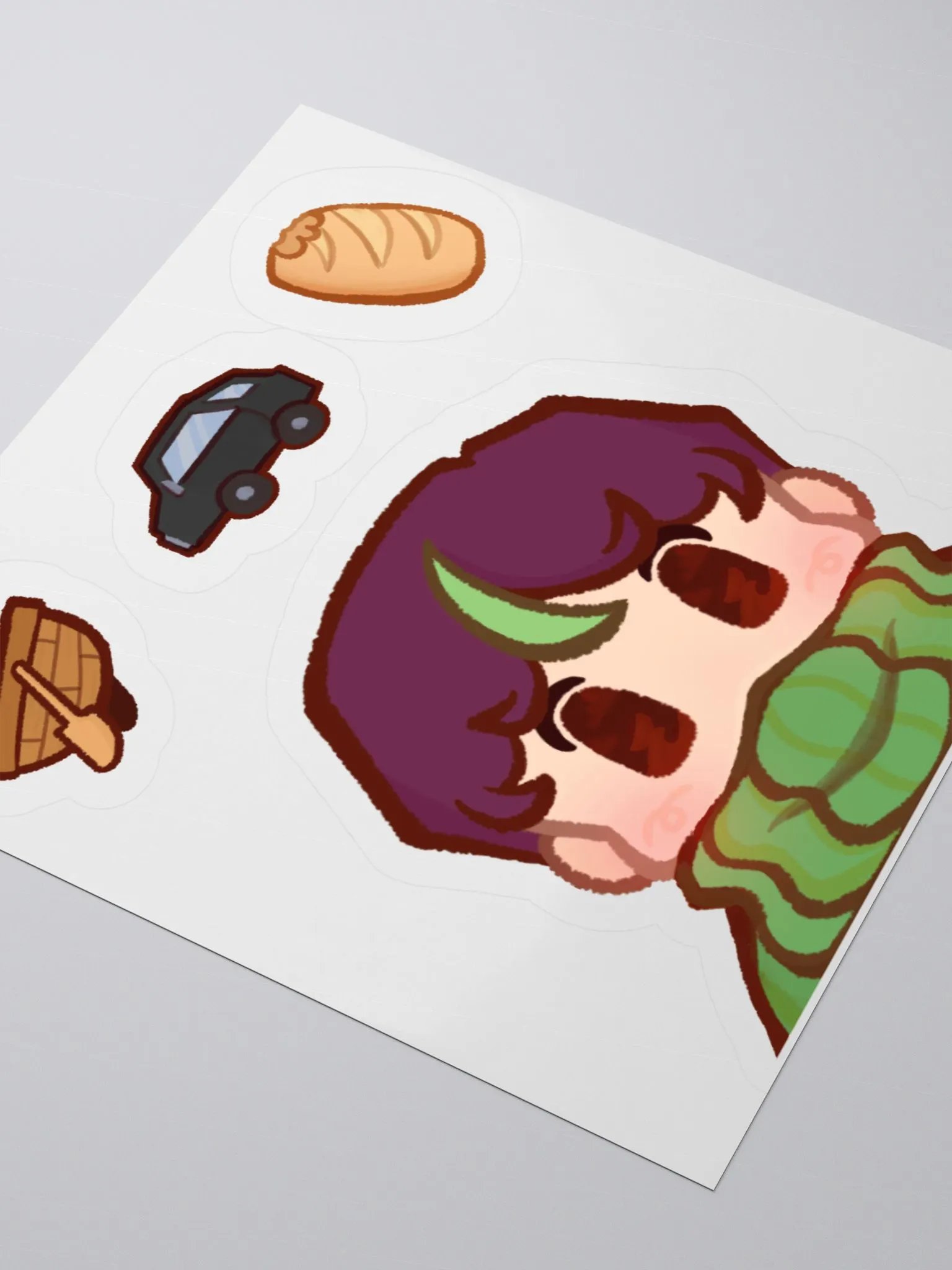 Joel (green) - Life series Stickers product image (2)
