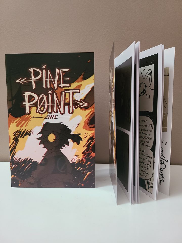 Signed Pine Point Zine [LIMITED STOCK] product image (2)