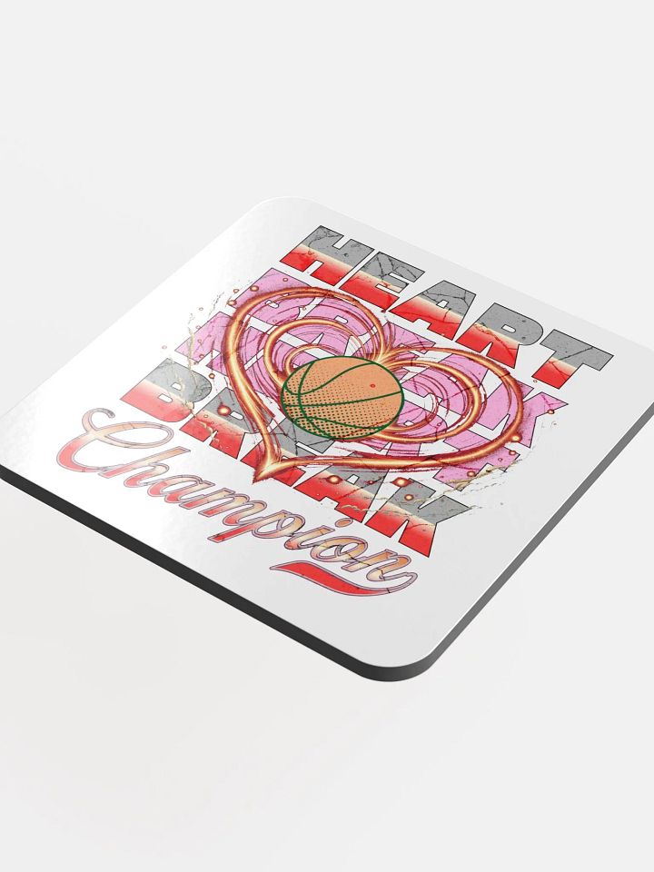 Heartbreak Champion Basketball Coaster Set product image (2)