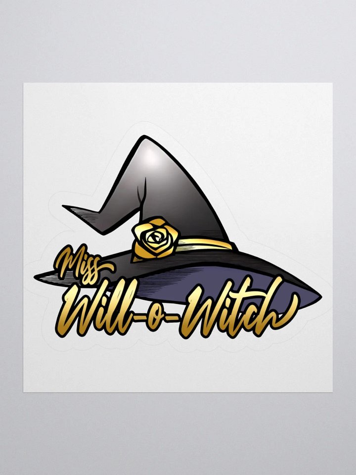 Miss Will-o-Witch Sticker product image (1)