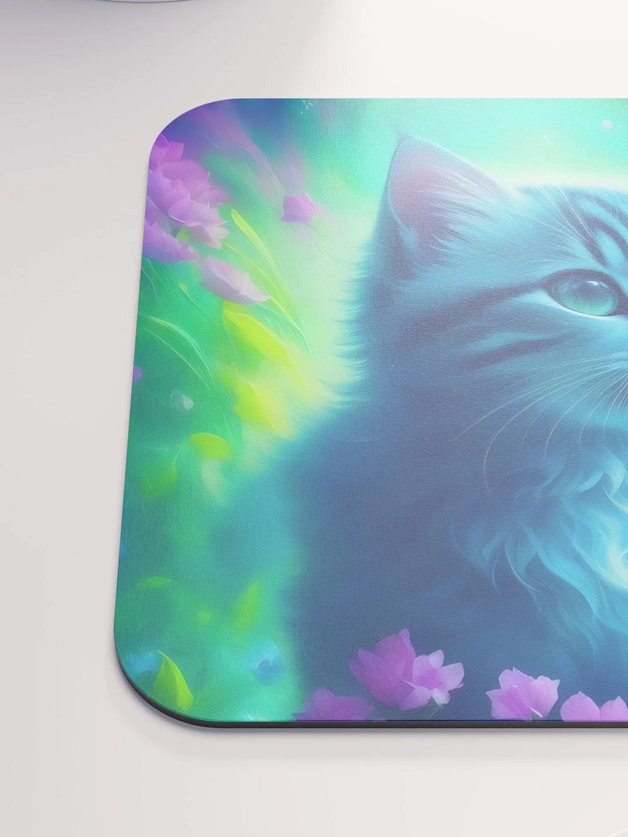 Enchanted Cat Garden Mouse Pad product image (7)