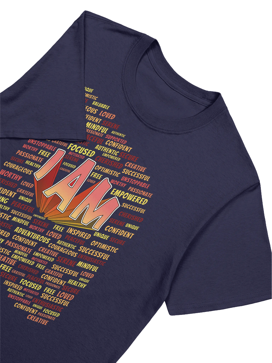 I Am Motivational T-Shirt – Unisex Affirmation & Mindset Tee product image (5)