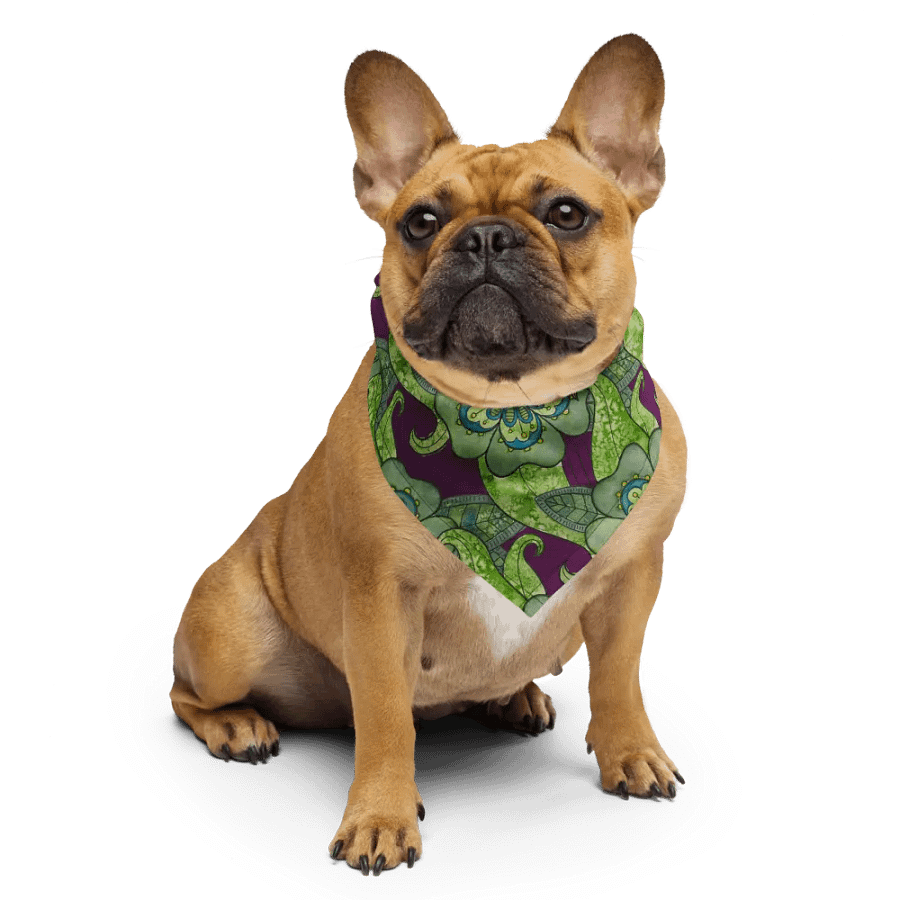Crystal Garden All-Over Print Bandana product image (6)