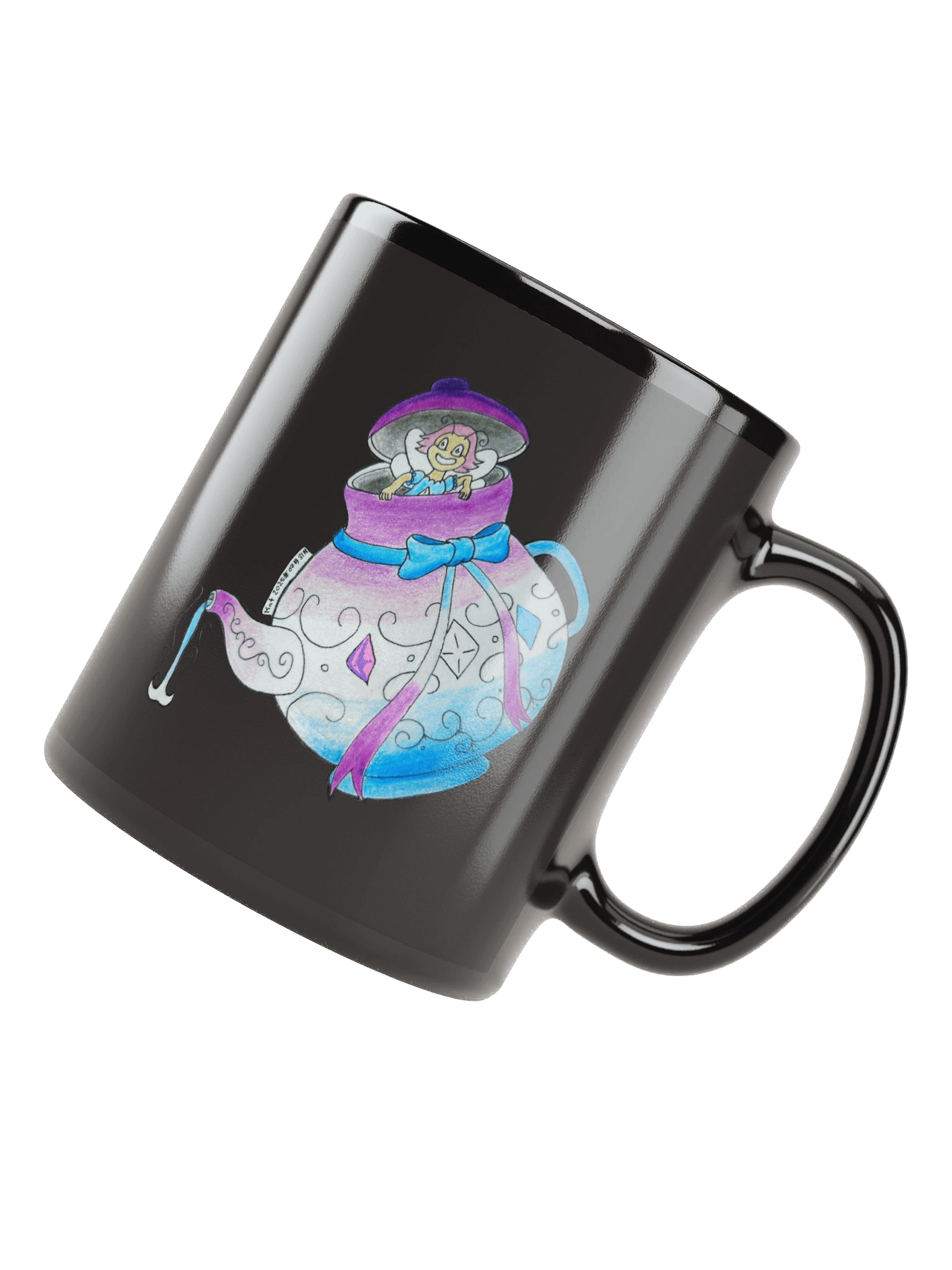TeaPot Fairy Glossy Mug product image (8)