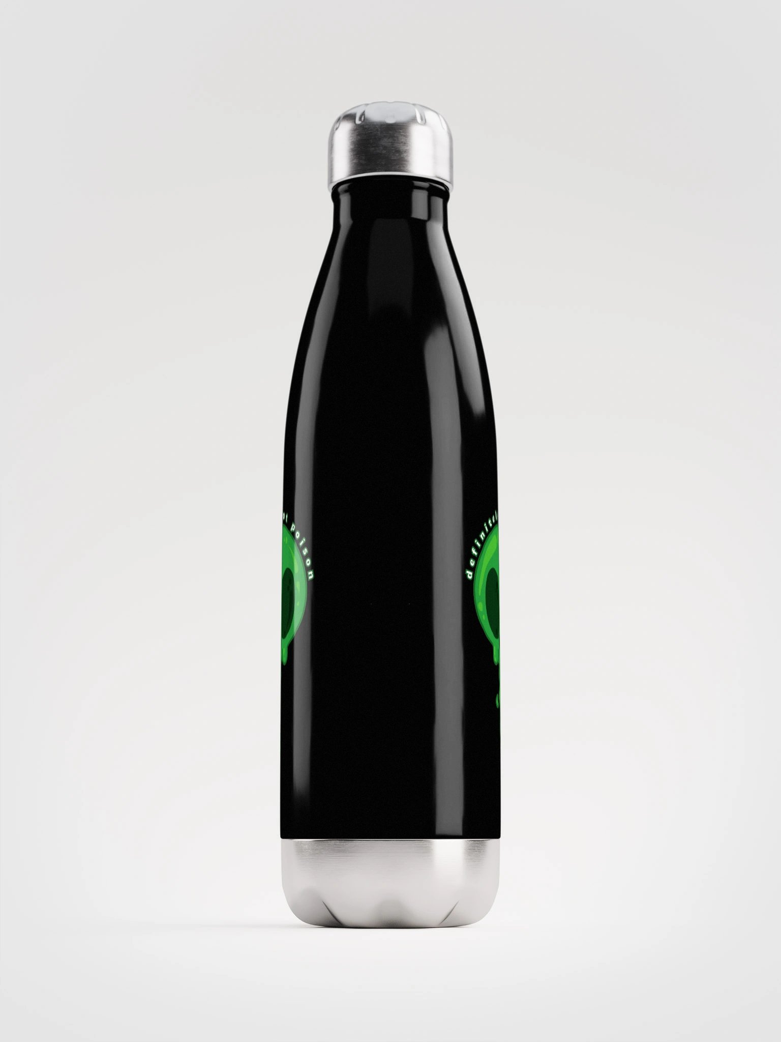 Definitely Not Poison - Water Bottle [Stainless Steel] product image (1)