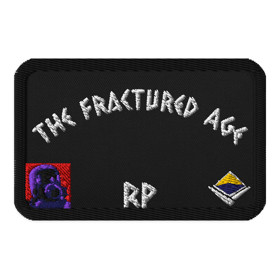 The Fractured Age RP Embroidered Patch product image (1)