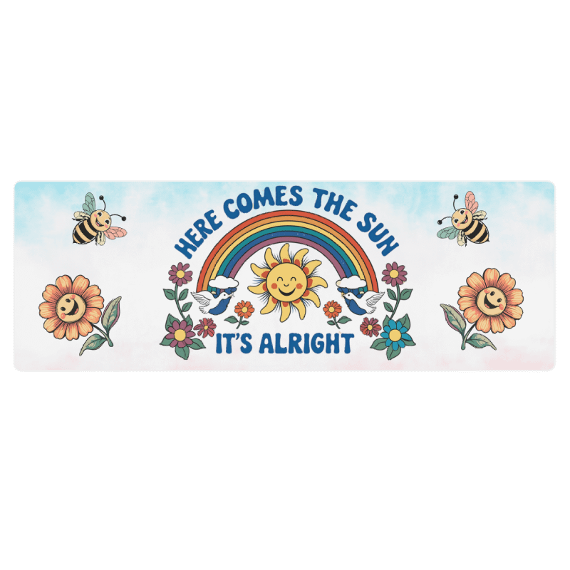 Sunshine Yoga: Here Comes the Sun Mat product image (4)